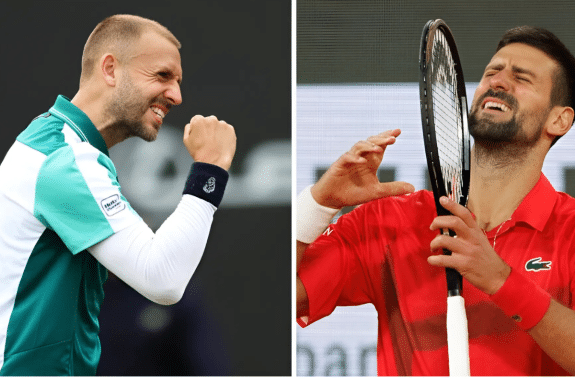 novak djokovic vs dan evans